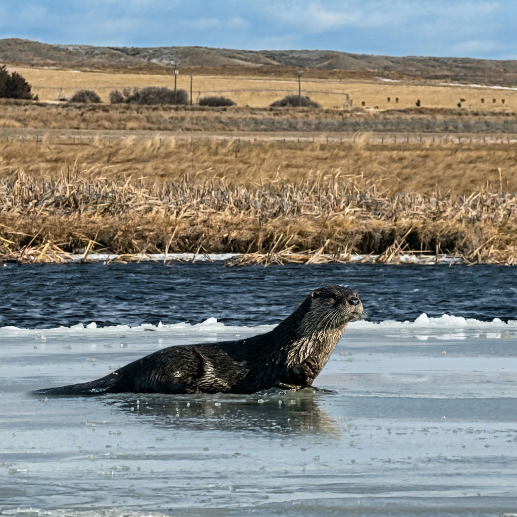 The resident otter
